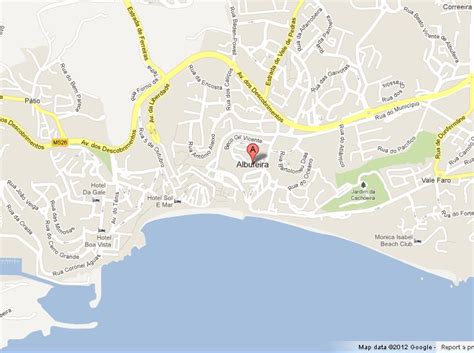 Albufeira Map