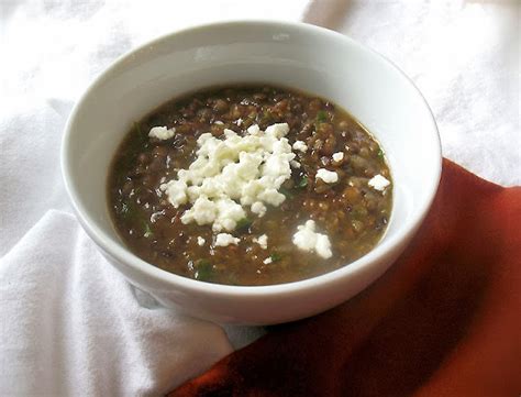 French-Style Lentil Soup with Goat Cheese | Lisa's Kitchen | Vegetarian Recipes | Cooking Hints ...