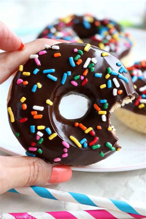 Easy Chocolate Frosted Donuts — Del's cooking twist