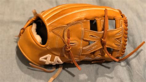 44 Pro Gloves Outfield Glove Review (1 year later) - YouTube