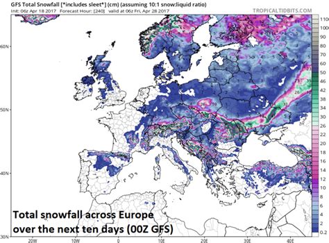 Unusual Cold Wave & Heavy Snows Hit Europe – Climate Depot