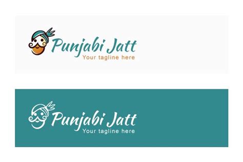 Punjabi Jatt Stock Logo Template | Creative Logo Templates ~ Creative Market