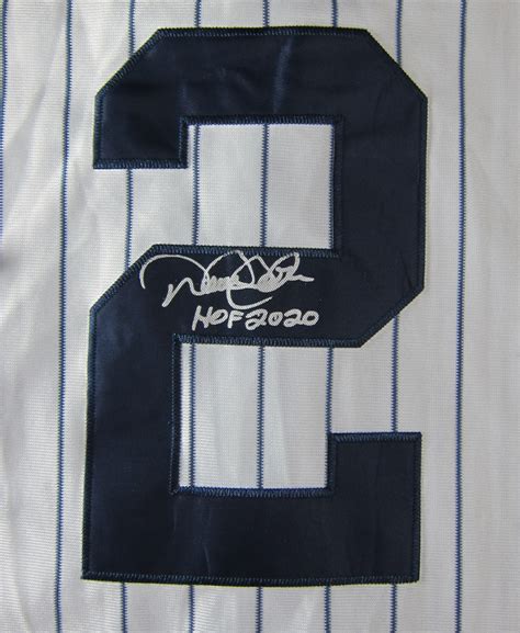 Derek Jeter Signed & Inscribed Jersey - Memorabilia Center