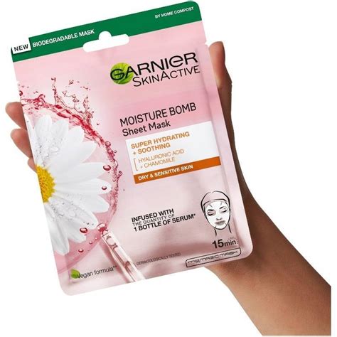 Garnier Moisture Bomb Hydrating + Soothing Tissue Mask 1 Piece