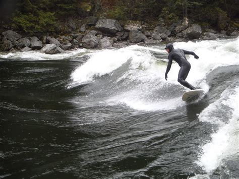 Surf's up! In The Mountains That Is... River Surfing In US / Canada