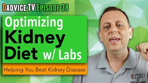 Kidney Disease Diet: Optimizing your diet plan using your labs - YouTube
