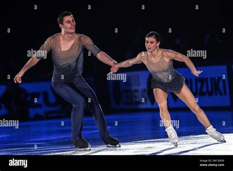 Rebecca Ghilardi and Filippo Ambrosini (Italy) during 2023 Bol On Ice â ...