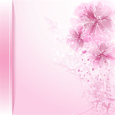 Dream background with flower design vector 04 free download