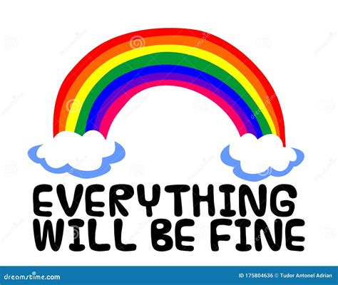 Hope Rainbow Symbol Royalty-Free Stock Image | CartoonDealer.com #175804450