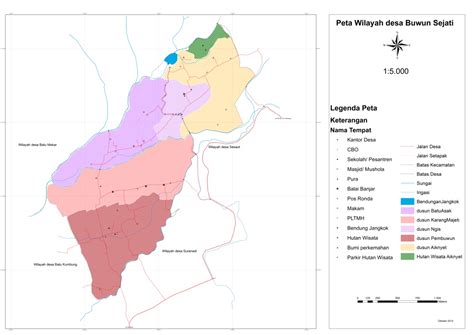 Peta Desa | Website Desa Buwun Sejati