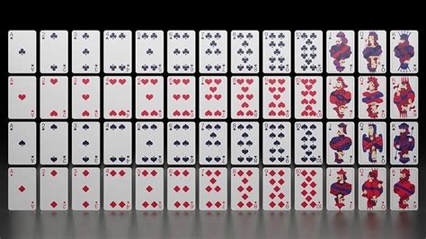 Playing Cards - Deck of 52 cards free VR / AR / low-poly 3D model | CGTrader