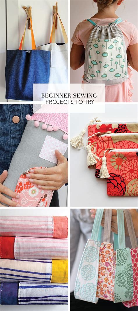 Beginner Sewing Projects To Try - Alice and Lois | Sewing for beginners, Sewing projects for ...