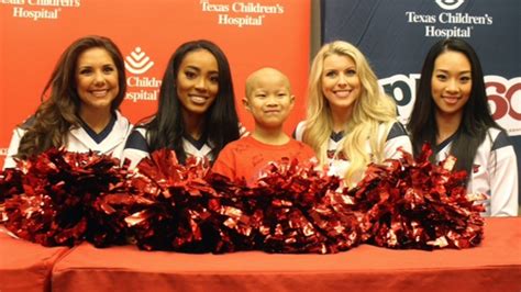 PHOTOS: Texans Mini Cheer Camp held at Texas Children's Hospital - ABC13 Houston