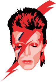Download david bowie - aladdin sane - ziggy stardust t shirt me png - Free PNG Images | TOPpng