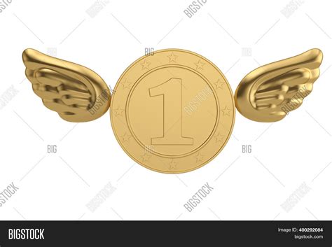 Angel Gold Coin Image & Photo (Free Trial) | Bigstock