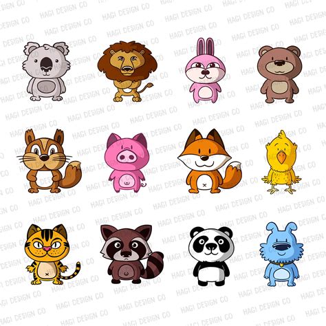 Clipart Cartoon Animals | ubicaciondepersonas.cdmx.gob.mx