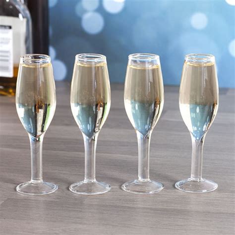 Shot Glass - Mini Champagne Set of 4 | The Gift Experience