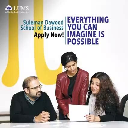 The Suleman Dawood School of Business (SDSB) at LUMS is among 5% of the ...