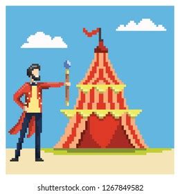 2,006 Pixel Circus Images, Stock Photos & Vectors | Shutterstock