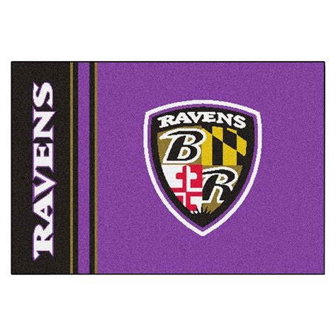 FANMATS NFL - Baltimore Ravens Purple Uniform Inspired 1 ft. 7 in. x 2 ...