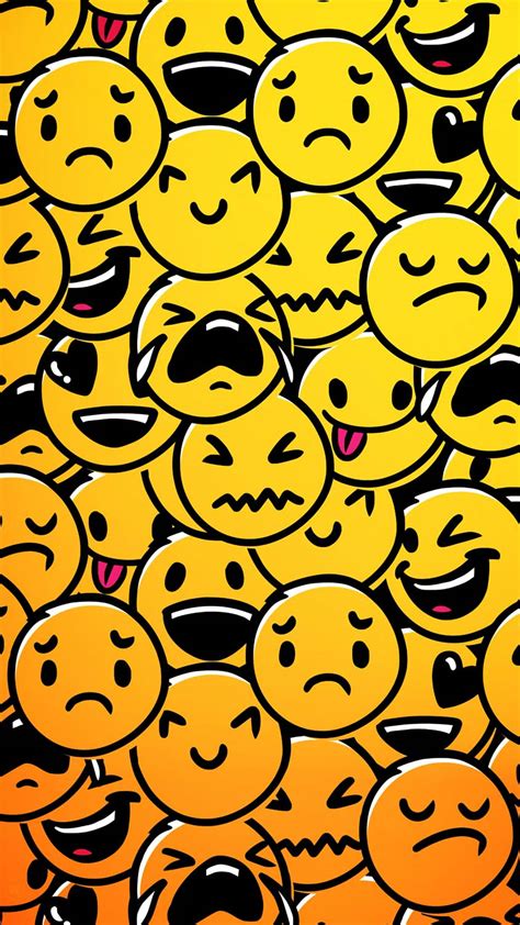 Emoji Faces Wallpaper