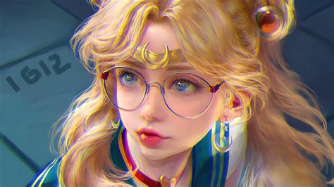 Glasses, Anime, Girl, Wallpaper, Hd, 4K, Sailor Moon | HD Wallpapers ...