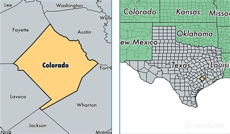 Colorado County, Texas / Map of Colorado County, TX / Where is Colorado ...