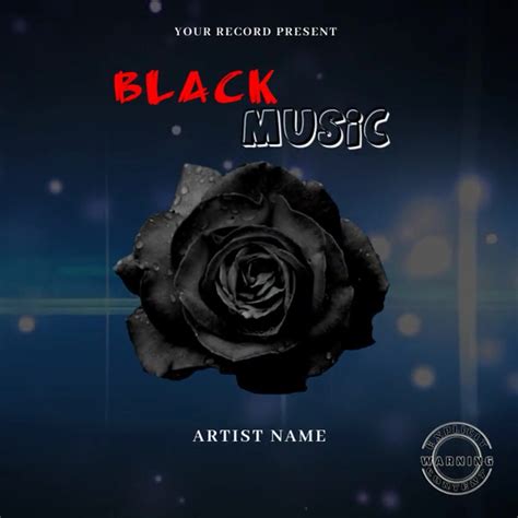 Copia de black Music Mixtape/Album Cover A | PosterMyWall