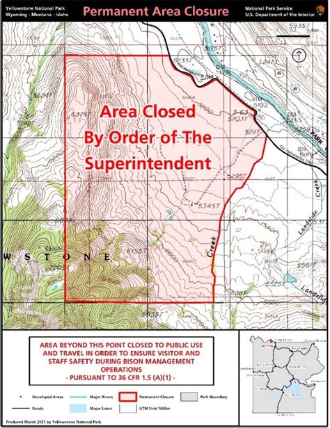 Superintendent's Compendium - Yellowstone National Park (U.S. National Park Service)