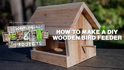 How to Make a DIY Wooden Bird Feeder | Done-In-A-Weekend Projects: For ...