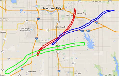 moore-tornado-map - StormTours.com