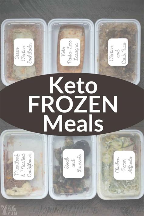 Keto Frozen Meals (Perfect For Meal Prep!) - Low Carb Yum