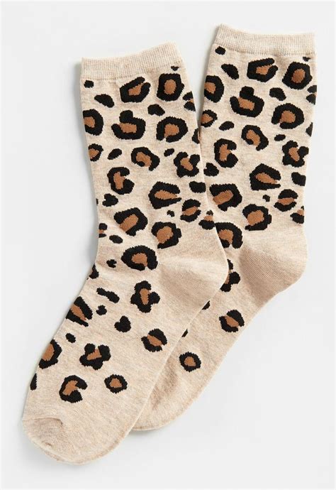 Animal Print Socks | Animal print socks, Printed socks, Animal print