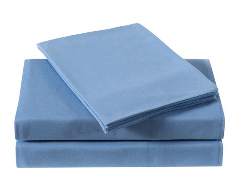 Truly Soft Everyday Solid Jersey Blue Queen Sheet Set - Walmart.com