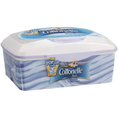 Cottonelle Fresh Flushable Moist Wipes Pop-Up Tub – 42 EA – Medcare ...