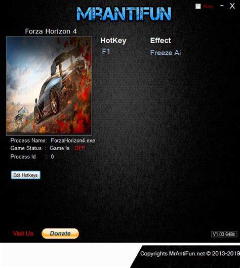 Forza Horizon 4 Trainer +1 v1.264.748.2 MrAntiFun GAME TRAINER download ...