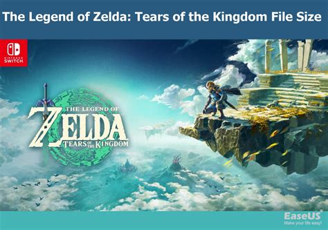 The Legend of Zelda: Tears of the Kingdom File Size [ROM/Switch] - EaseUS