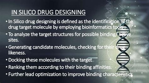 In Silico Drug Designing