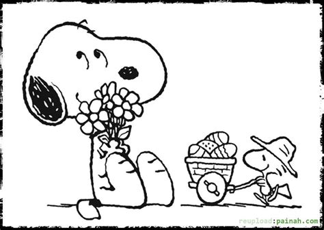 Woodstock Snoopy Coloring Pages - Coloring Home