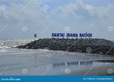 The Landmark Sign of Pantai Irama Bachok in Kelantan, Malaysia. Editorial Photo - Image of ...