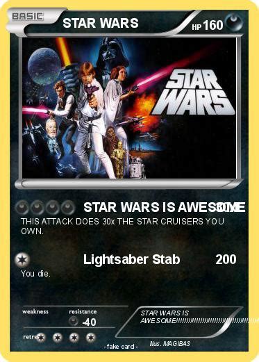 Pokémon STAR WARS 303 303 - STAR WARS IS AWESOME - My Pokemon Card