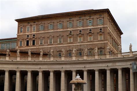 Vatican City, Holy See: Apostolic Palace, the Official Residence of the Pope Located in Vatican ...