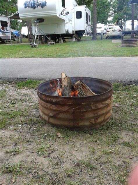 Fire pit at our campsite Campsite, Fire Pit, Michigan, Trip, Outdoor Decor, Home Decor, Camping ...