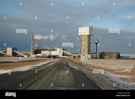 Potash mine, Esterhazy, Saskatchewan Canada Stock Photo - Alamy