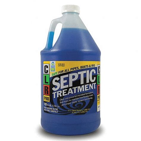 CLR, Jug, 1 gal, Septic Tank Treatment - 4LEZ8|G-SEP-4 - Grainger