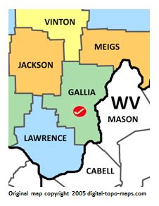 Gallia County, Ohio Genealogy • FamilySearch