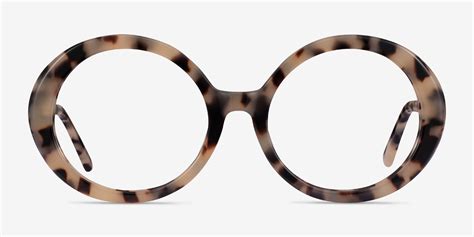 Voila Round Ivory Tortoise Glasses for Women | Eyebuydirect