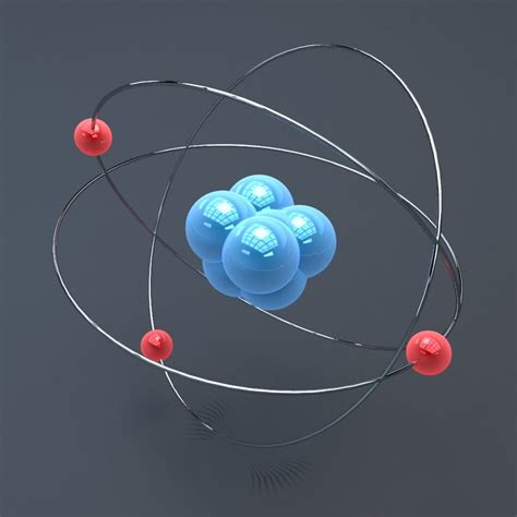 3d atom model