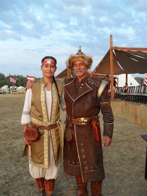 Hun-Magyar couple at festival event "Kurultaj" | Hungary | Savaşçılar ...