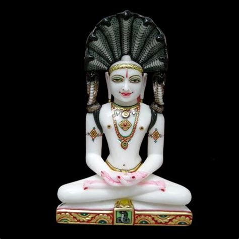 Parshwanath Bhagwan Statue - Lord Parshwanath in Samadhi Manufacturer from Jaipur